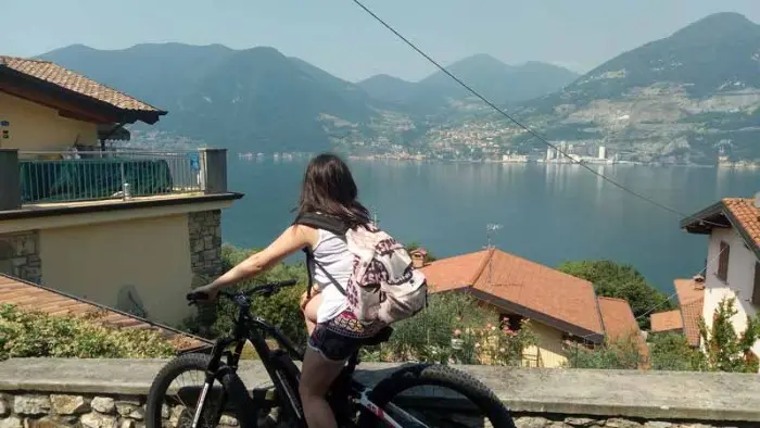 Tour mtb Iseo lake